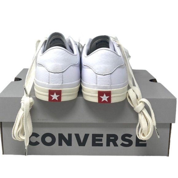Converse CONS One Star Pro AS Low Top White Women Leather Size Sneakers 168658C - Picture 6 of 10